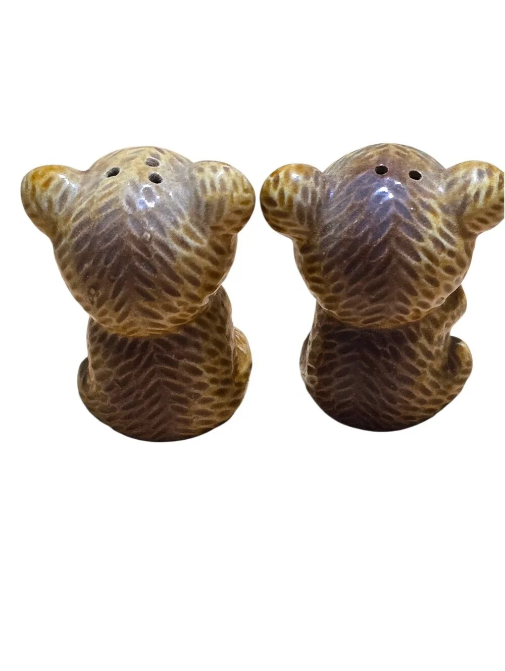 Vintage | Teddy Bear Salt Shakers